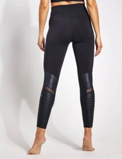 7/8 High Waisted Moto Legging - Black/Glossy 11 7/8 High Waisted Moto Legging - Black/Glossy -Sportswear Store ALO 7 8 High Waisted Moto Legging ZSF613 Black Glossy 0021