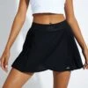Aces Tennis Skort - Black 1 Aces Tennis Skort - Black -Sportswear Store Alo Yoga ACES TENNIS SKIRT W6235R BLACK 0009