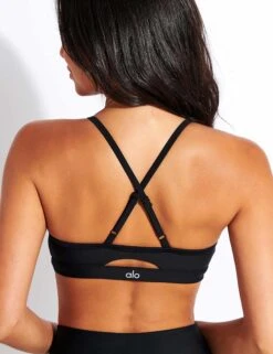 Airlift Intrigue Bra - Black -Sportswear Store Alo Yoga AIRLIFT INTRIGUE BRA W9355R BLACK 0024