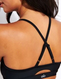 Airlift Intrigue Bra - Black -Sportswear Store Alo Yoga AIRLIFT INTRIGUE BRA W9355R BLACK 0030