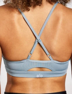 Airlift Intrigue Bra - Cosmic Grey -Sportswear Store Alo Yoga AIRLIFT INTRIGUE BRA W9679R COSMIC GREY 0026