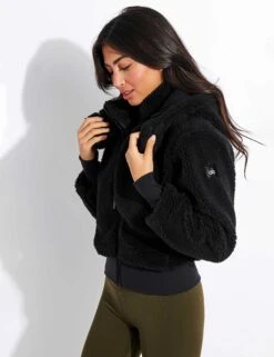 Foxy Sherpa Jacket - Black