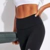 High Waisted Biker Short - Black 1 High Waisted Biker Short - Black -Sportswear Store Alo Yoga HIGH WAIST BIKER SHORT W6145R BLACK 0005