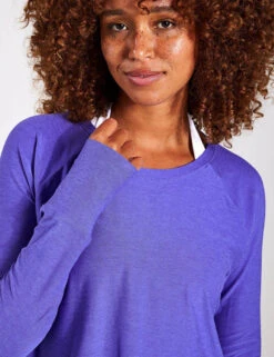 Beyond Yoga Featherweight Daydreamer Pullover - Ultra Violet Heather 9 Beyond Yoga Featherweight Daydreamer Pullover - Ultra Violet Heather -Sportswear Store Beyond Yoga Featherweight Daydreamer Pullover LWSD7792 Ultra Violet Heather 0020