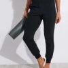 Beyond Yoga Heather Rib Fitted Midi Jogger - Black Heather -Sportswear Store Beyond Yoga Heather Rib Midi Jogger HR1153 Black Heather 0005 4643d36f a0d4 45cc 97ab c2e07234a1d7