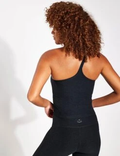 Sportswear Store -Sportswear Store Beyond Yoga Spacedye One Up Cropped Tank SD4663 Darkest Night 0015