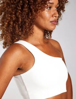 Girlfriend Collective Bianca One Shoulder Bra - Ivory -Sportswear Store GIRLFRIEND BIANCA BRA ONE SHOULDER 1014 SW IVORY 0029 ea8c761e 7a86 4913 b0d1 98c8128bdcd5