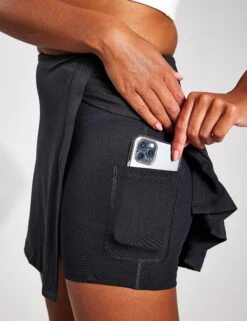 Girlfriend Collective FLOAT Ultralight Split Skort - Black -Sportswear Store GIRLFRIEND FLOAT CASS SPLIT SKORT 4055 JB BLACK 0004 96e745c6 bddd 45ba 9062 fd8709dfefc6