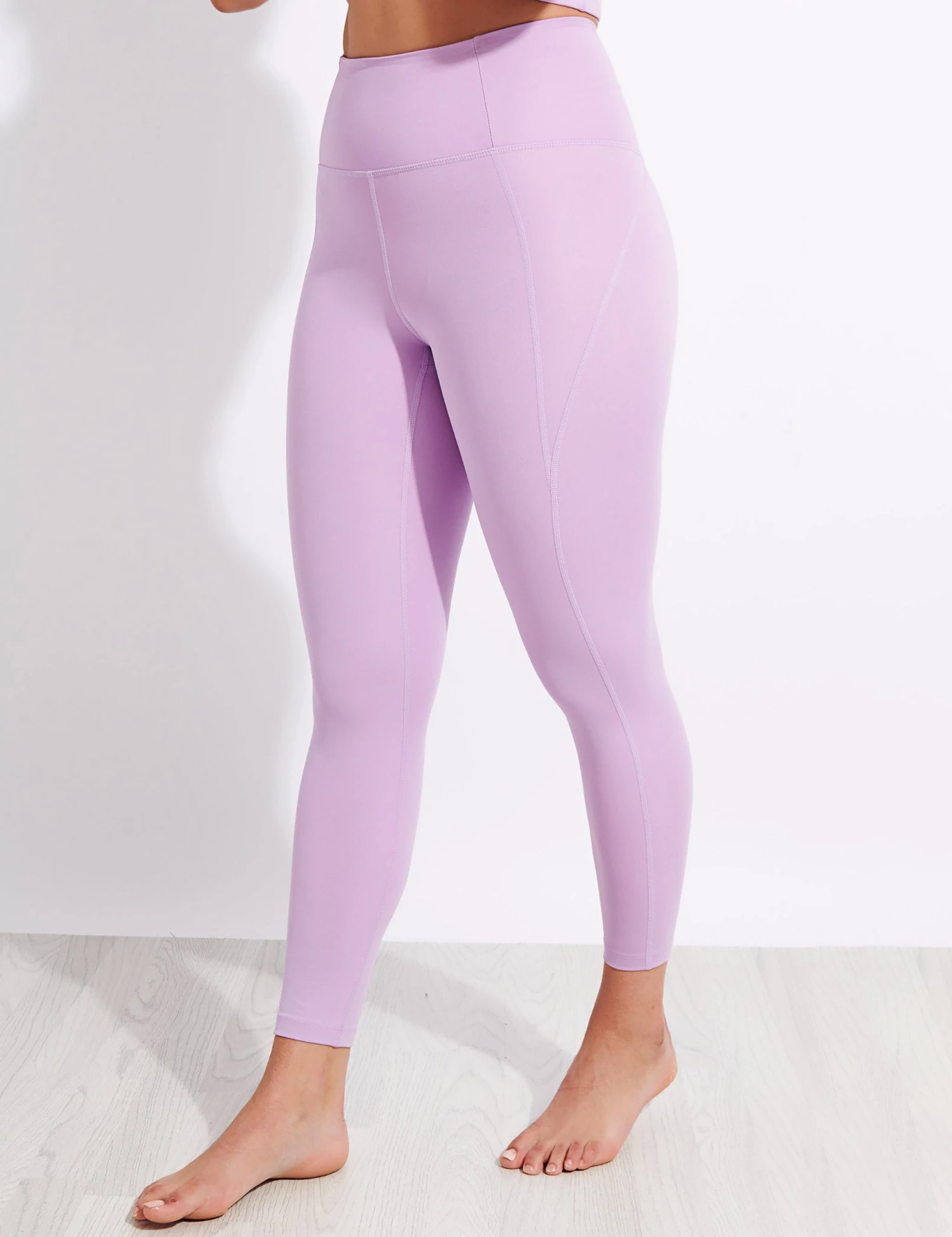 Girlfriend Collective Compressive High Waisted 7/8 Legging - Lilac 3 Girlfriend Collective Compressive High Waisted 7/8 Legging - Lilac