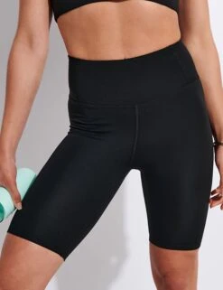 Girlfriend Collective FLOAT High Waisted Bike Short - Black