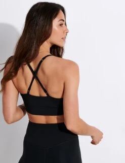 Girlfriend Collective Juliet Bra - Black -Sportswear Store Girlfriend Collective GC JULIET BRALETTE FLOAT 1008S JB BLACK 0024