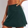 Girlfriend Collective Skort - Moss -Sportswear Store Girlfriend Collective GC THE SKORT HIGH RISE 4018 GP Moss 0005