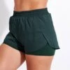 Girlfriend Collective Trail Short - Moss -Sportswear Store Girlfriend Collective GC TRAIL SHORT 6006 GG MOSS S 00031