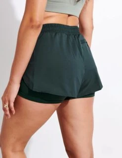 Girlfriend Collective Trail Short - Moss -Sportswear Store Girlfriend Collective GC TRAIL SHORT 6006 GG MOSS S 00131
