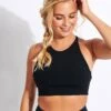 Girlfriend Collective Topanga Bra - Black 2 Girlfriend Collective Topanga Bra - Black -Sportswear Store Girlfriend Collective Topanga Bra 1001 JB Black 0020