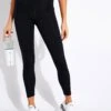 Girlfriend Collective High Waisted 7/8 Pocket Legging - Black 2 Girlfriend Collective High Waisted 7/8 Pocket Legging - Black -Sportswear Store Girlfriend POCKET LEGGING HIGH RISE 7 8 4024 JB BLACK 0005