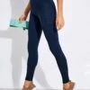 Girlfriend Collective High Waisted Pocket Legging - Midnight -Sportswear Store Girlfriend POCKET LEGGING HIGH RISE Long 4016 TC MIDNIGHT 0005
