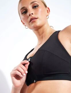 Extra High Impact Non Wired Zip Front Sports Bra A-E 12 Extra High Impact Non Wired Zip Front Sports Bra A-E -Sportswear Store Goodmove Extra High Impact Non Wired Sports Bra Zip front A E T336372 Black 0031 8cf67dea 3685 4b17 8e28 db54a1b190b4