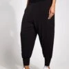 High Waisted Hareem Yoga Joggers - Black 2 High Waisted Hareem Yoga Joggers - Black -Sportswear Store Goodmove Harem Pant T51 6084A BLACK 0006 806031d5 7a28 477e b46d 965c7524af02