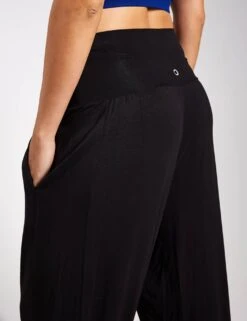 High Waisted Hareem Yoga Joggers - Black -Sportswear Store Goodmove Harem Pant T51 6084A BLACK 0009 28f5a060 28cb 41c3 b528 b0cc5c02c538