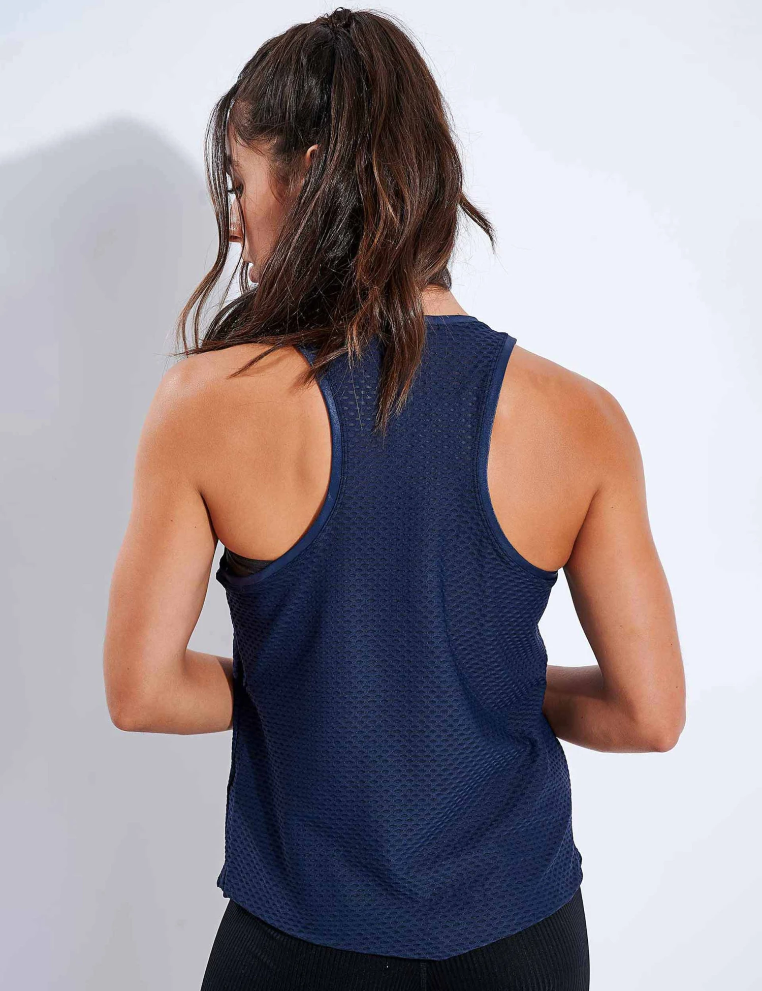 Aerate Netz Tank - Midnight Blue 5 Aerate Netz Tank - Midnight Blue - Image 3