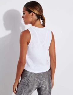 Muscle Netz Tank - White -Sportswear Store Koral Koral Muscle Tank White 0028 e005165f 6802 49d4 b233 c65d63715c7b