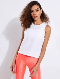 Muscle Netz Tank - White -Sportswear Store Koral MUSCLE TANK A6038KS14 WHITE 0009 a756a031 6ffa 4233 88c8 dbd8725faad6