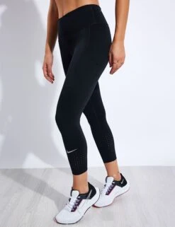 Nike Epic Luxe Crop Leggings - Black