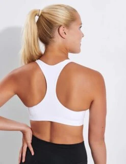 Nike Swoosh Bra Non Padded - White 11 Nike Swoosh Bra Non Padded - White -Sportswear Store Nike NIKE SWOOSH BRA NON PAD BV3630 100 WHITE 0024