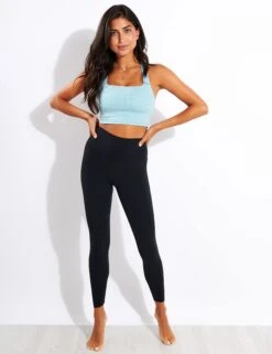 Nike Yoga Luxe 7/8 Leggings - Black/Dark Smoke Grey -Sportswear Store Nike THE NIKE YOGA LUXE 7 8 TIGHT CJ3801 010 BLACK DK SMOKE GREY 0019