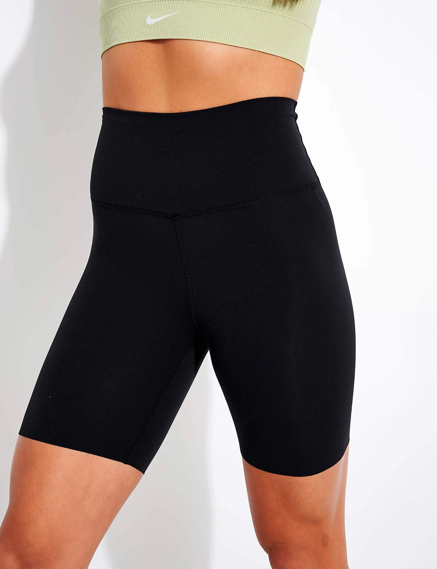Nike Yoga Luxe Shorts - Black/Dark Smoke Grey 3 Nike Yoga Luxe Shorts - Black/Dark Smoke Grey
