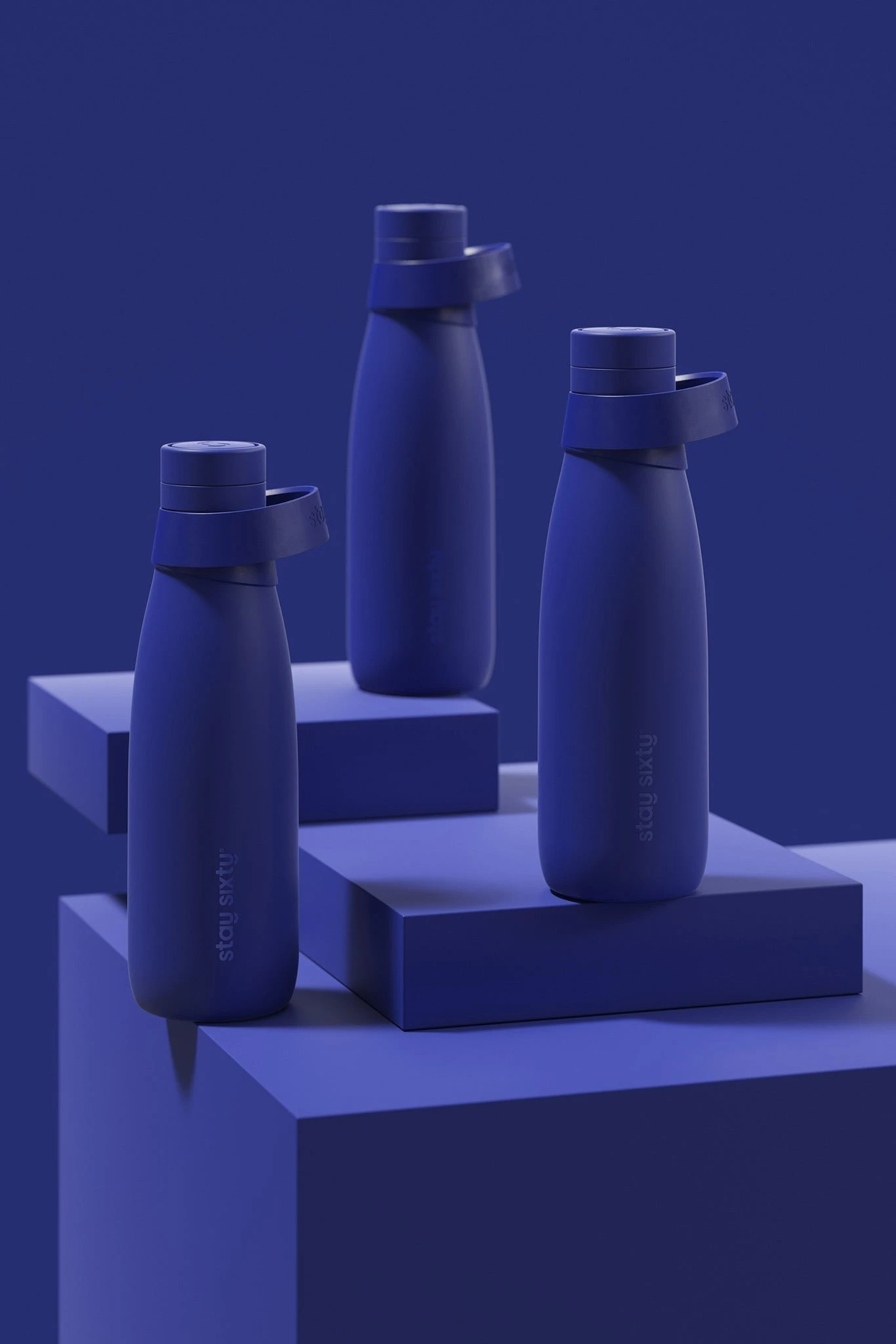 Stainless Steel Water Bottle - Cobalt | 500ml 6 Stainless Steel Water Bottle - Cobalt | 500ml - Image 4