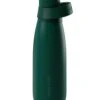 Stainless Steel Water Bottle - Emerald | 500ml 1 Stainless Steel Water Bottle - Emerald | 500ml -Sportswear Store StaySixtyWaterBottleSS View 01 Green Cutout