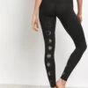 Moon Dance Black Hot Pants -Sportswear Store Teeki New Moon Hot Pant 2 0 New Moon Black 0016
