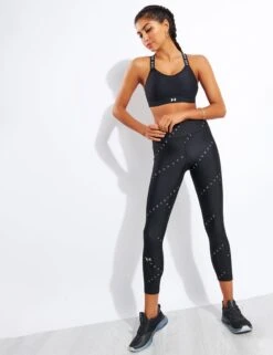 Under Armour Infinity High Sports Bra - Black -Sportswear Store Under Armour UA Infinity High Bra 1351994 001 Black Black White 0023