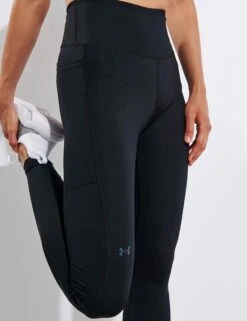 Under Armour RUSH No-Slip Waistband Leggings - Black -Sportswear Store Under Armour UA Rush Legging 1368181 001 Black 0020
