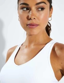 Varley Let's Go Park Bra - White -Sportswear Store Varley LET S GO PARK BRA VAR00922 white 0029