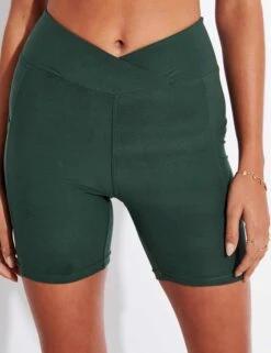 Midi Bike Short - Thyme