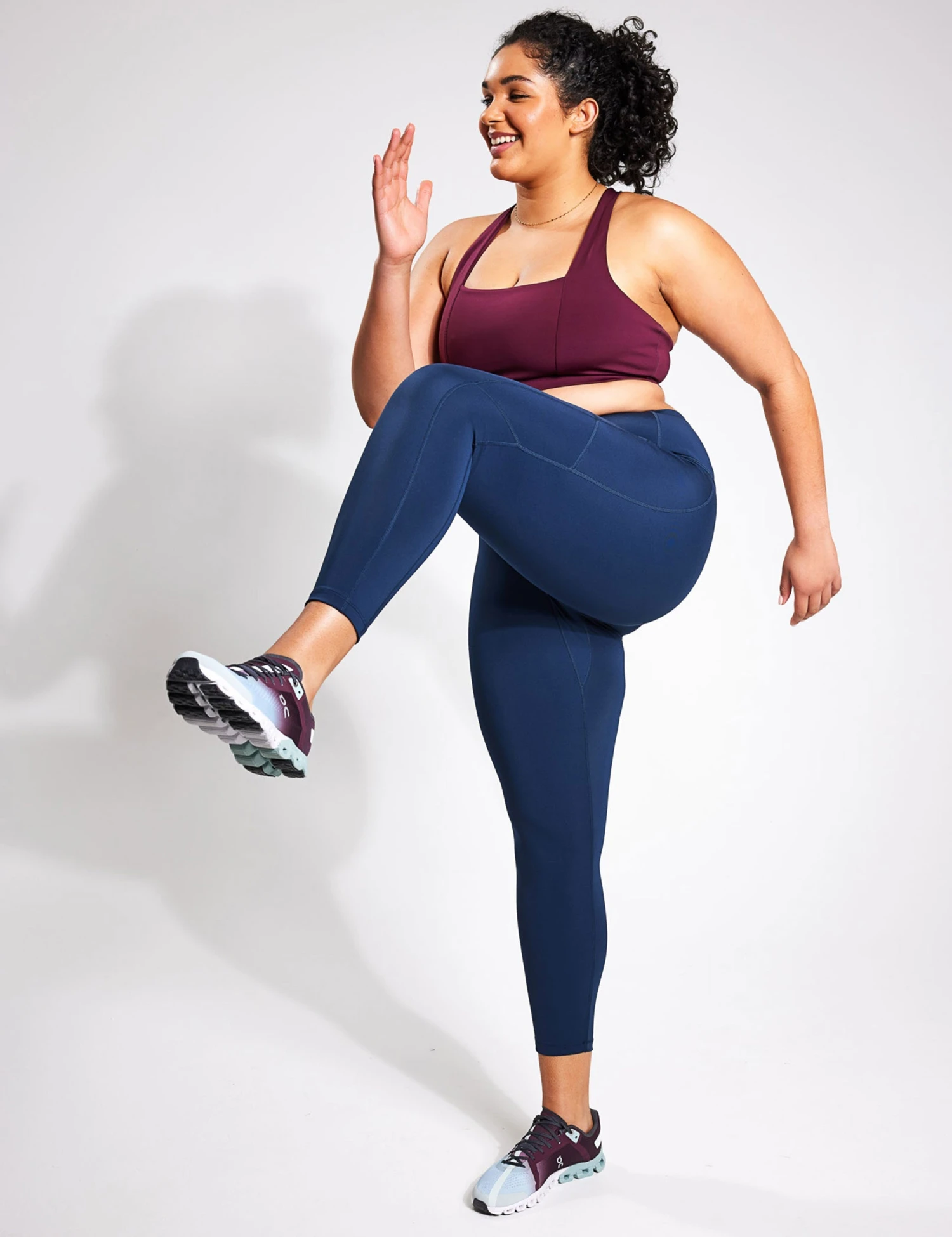 Kickstart Pocket 7/8 Legging - Navy 3 Kickstart Pocket 7/8 Legging - Navy