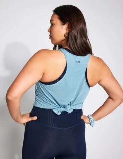 Motion Tie Tank - Jade -Sportswear Store YMO Motion Tie Tank JADE 0018 a9cd7d8a 95f2 44d6 8512 f4237c070fda