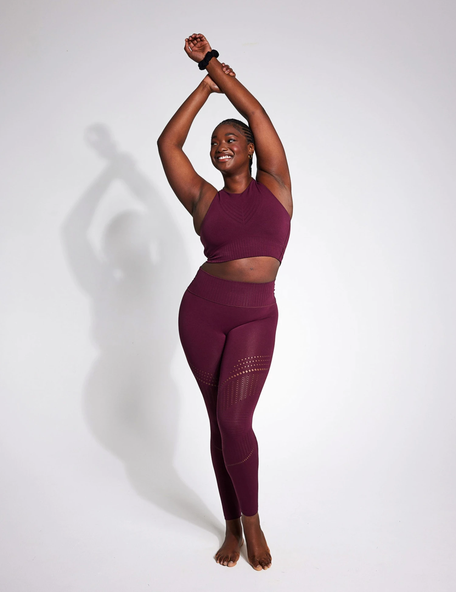 Full Circle Seamless Legging - Fig 5 Full Circle Seamless Legging - Fig - Image 3