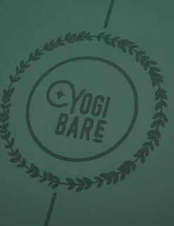 Paws Natural Rubber Yoga Mat 4mm - Green -Sportswear Store YogiBarePawsMat 4mm GreenYBPAWSGN Paws Mat Green new logo 6