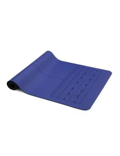 Paws Natural Rubber Yoga Mat 4mm - Blue -Sportswear Store YogiBarePawsNaturalRubberYogaMat LunarYBPAWSNAV Paws Mat Navy new logo 1