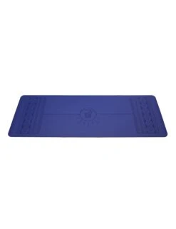 Paws Natural Rubber Yoga Mat 4mm - Blue -Sportswear Store YogiBarePawsNaturalRubberYogaMat LunarYBPAWSNAV Paws Mat Navy new logo 2