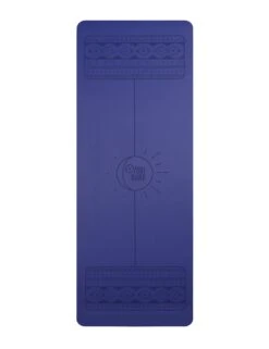 Paws Natural Rubber Yoga Mat 4mm - Blue