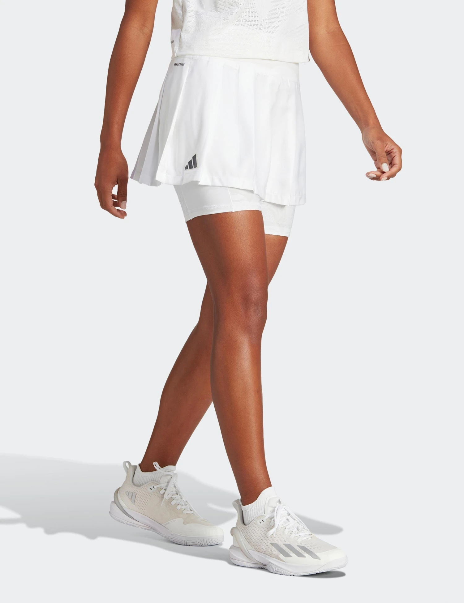 ADIDAS AEROREADY Pro Pleated Tennis Skort - White 4 ADIDAS AEROREADY Pro Pleated Tennis Skort - White - Image 2