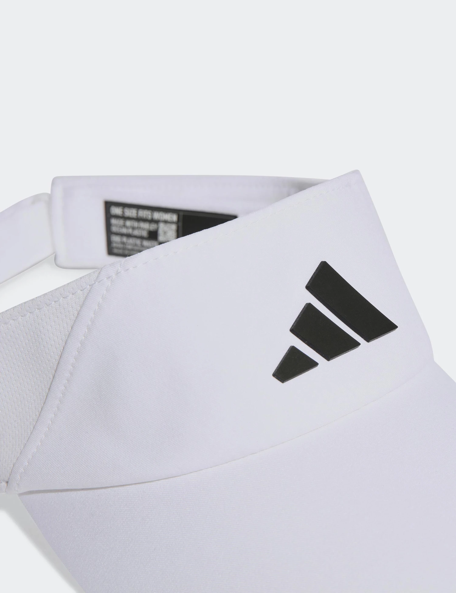 ADIDAS AEROREADY Visor - White/Black 5 ADIDAS AEROREADY Visor - White/Black - Image 3