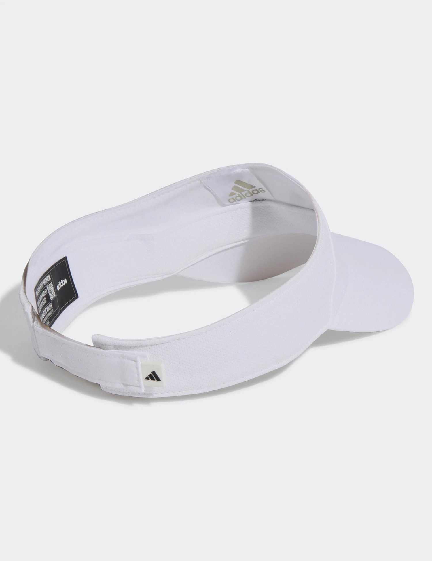 ADIDAS AEROREADY Visor - White/Black 4 ADIDAS AEROREADY Visor - White/Black - Image 2