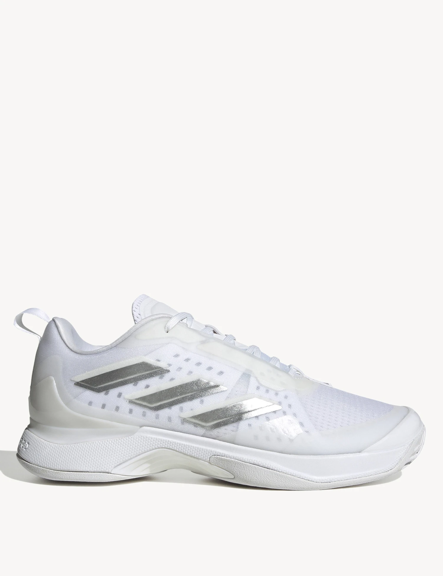 ADIDAS Avacourt Shoes - Cloud White/Silver Metallic 2 ADIDAS Avacourt Shoes - Cloud White/Silver Metallic