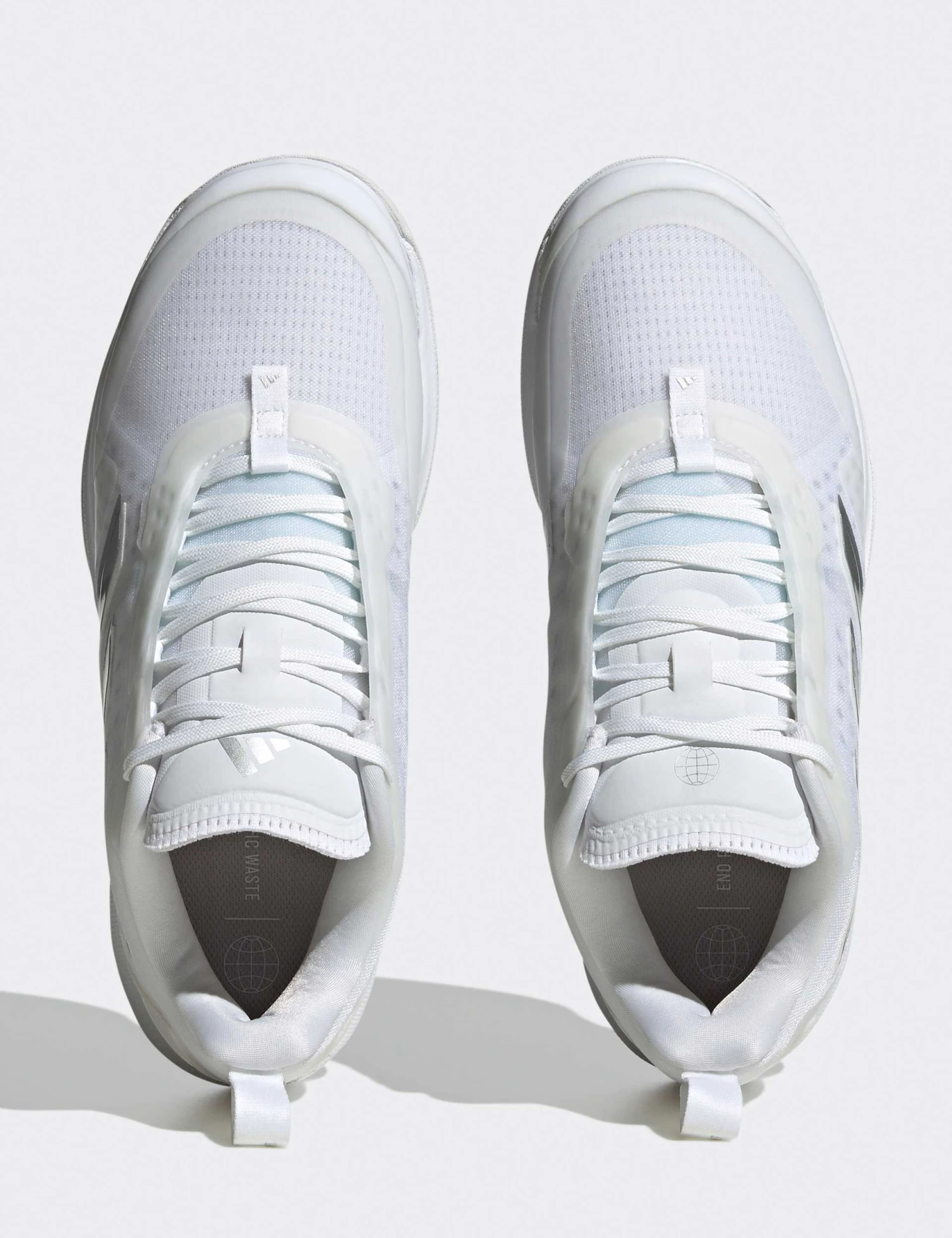 ADIDAS Avacourt Shoes - Cloud White/Silver Metallic 7 ADIDAS Avacourt Shoes - Cloud White/Silver Metallic - Image 6